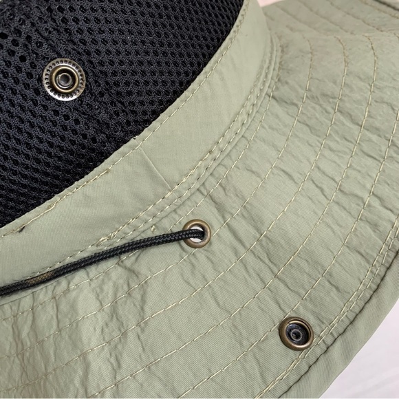 Dorfman Pacific Co Authentic Mesh Boonie Outdoor Bucket Hat Gray Green medium - Picture 7 of 12
